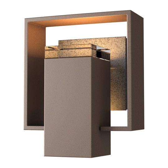 Shadow Box Small Outdoor Sconce