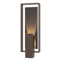 Shadow Box Large Outdoor Sconce with Slate