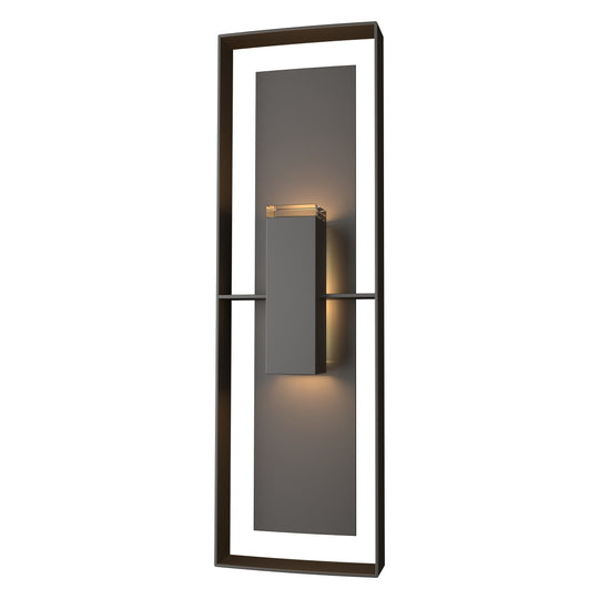 Shadow Box Tall Outdoor Sconce