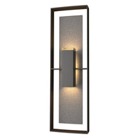 Shadow Box Tall Outdoor Sconce