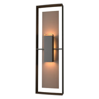 Shadow Box Tall Outdoor Sconce