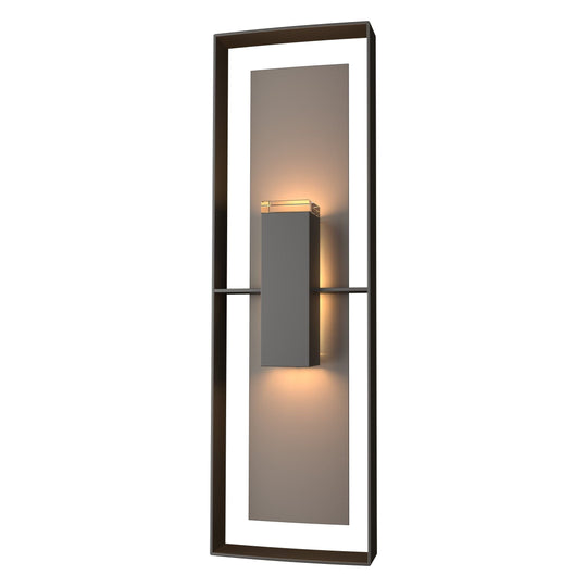 Shadow Box Tall Outdoor Sconce