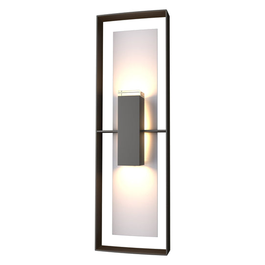 Shadow Box Tall Outdoor Sconce