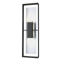 Shadow Box Tall Outdoor Sconce