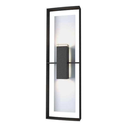 Shadow Box Tall Outdoor Sconce