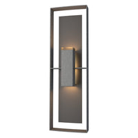 Shadow Box Tall Outdoor Sconce