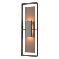 Shadow Box Tall Outdoor Sconce