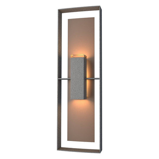 Shadow Box Tall Outdoor Sconce