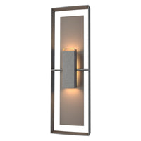 Shadow Box Tall Outdoor Sconce