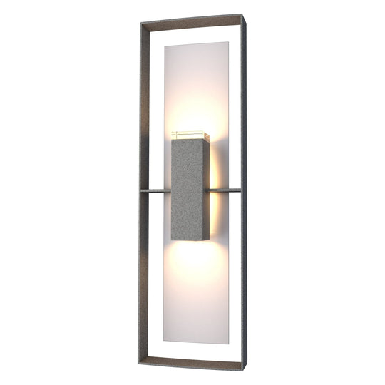 Shadow Box Tall Outdoor Sconce