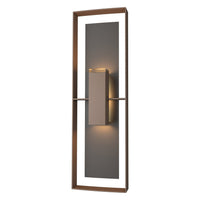 Shadow Box Tall Outdoor Sconce