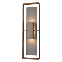 Shadow Box Tall Outdoor Sconce
