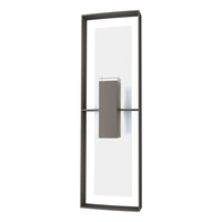 Shadow Box Tall Outdoor Sconce