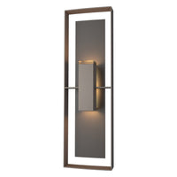Shadow Box Tall Outdoor Sconce