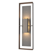 Shadow Box Tall Outdoor Sconce