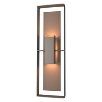 Shadow Box Tall Outdoor Sconce