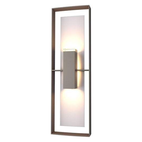 Shadow Box Tall Outdoor Sconce