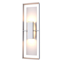 Shadow Box Tall Outdoor Sconce
