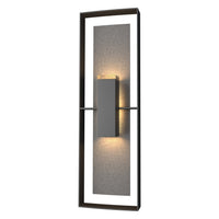 Shadow Box Tall Outdoor Sconce