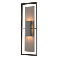 Shadow Box Tall Outdoor Sconce