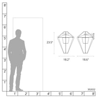 Stellar Large Outdoor Sconce