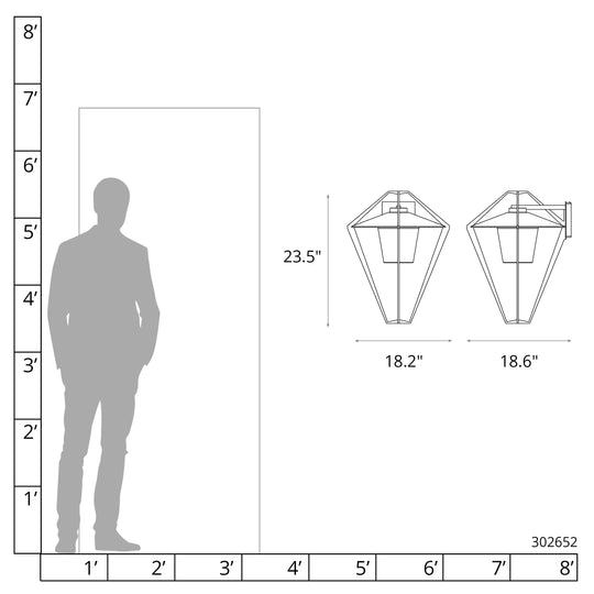 Stellar Large Outdoor Sconce