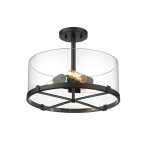 Callista 3-Light Semi Flush Mount