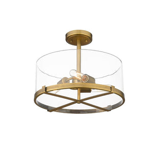 Callista 3-Light Semi Flush Mount