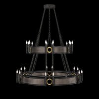 Mirage 50"W Round Chandelier
