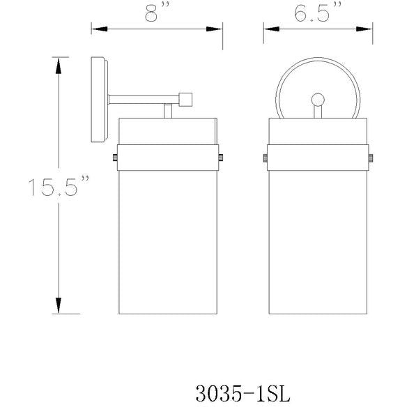 Fontaine 1-Light Sconce