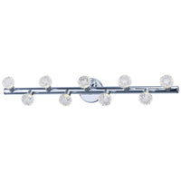 Bejewel LED 9-Light Bath Vanity