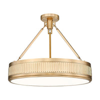 Quinn 3-Light Semi Flush Mount