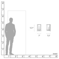 Kingston Outdoor Medium Sconce