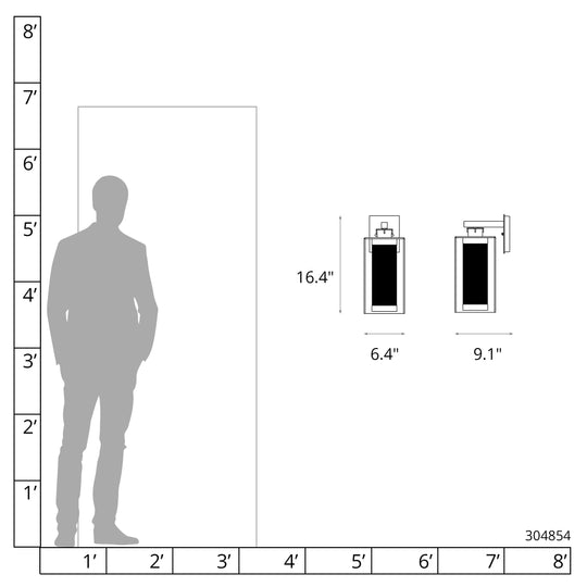 Polaris Outdoor Large Sconce