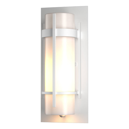 Banded Small Outdoor Sconce