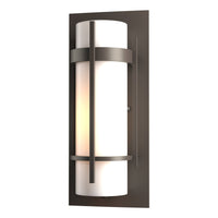 Banded Small Outdoor Sconce