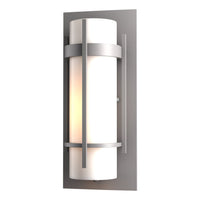 Banded Small Outdoor Sconce
