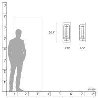 Torch Large Outdoor Sconce