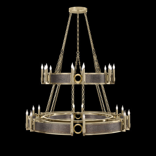 Mirage 50"W Round Chandelier