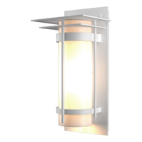 Banded Outdoor Sconce with Top Plate