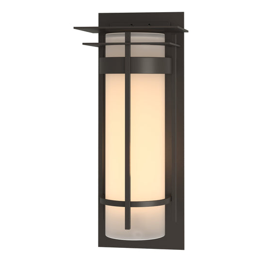 Banded Extra Large Outdoor Sconce with Top Plate