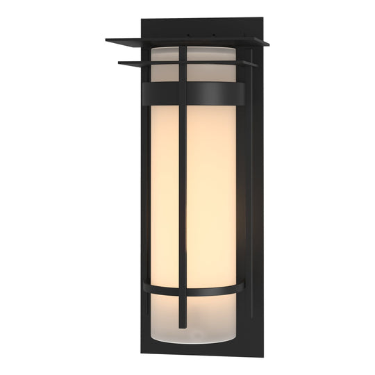 Banded Extra Large Outdoor Sconce with Top Plate