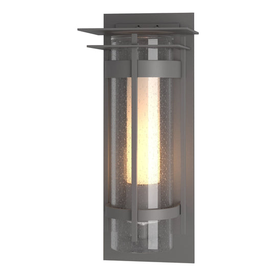 Torch Outdoor Sconce with Top Plate