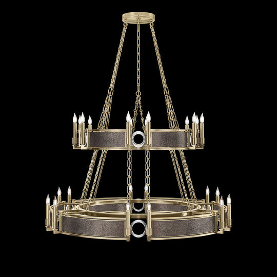 Mirage 50"W Round Chandelier