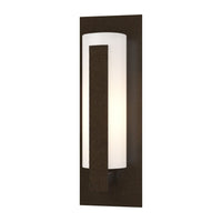 Forged Vertical Bars Small Outdoor Sconce