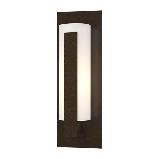 Forged Vertical Bars Small Outdoor Sconce