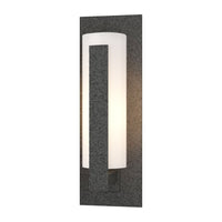 Forged Vertical Bars Small Outdoor Sconce