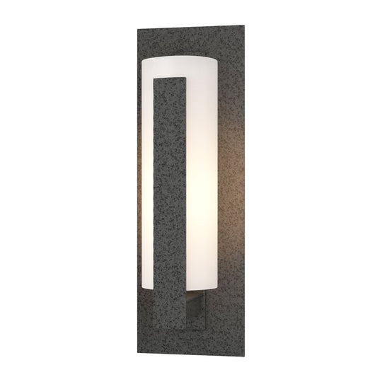 Forged Vertical Bars Small Outdoor Sconce