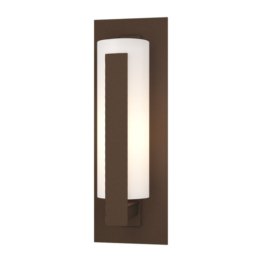 Forged Vertical Bars Small Outdoor Sconce
