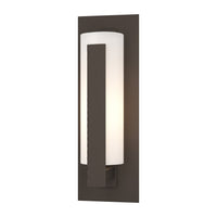 Forged Vertical Bars Small Outdoor Sconce